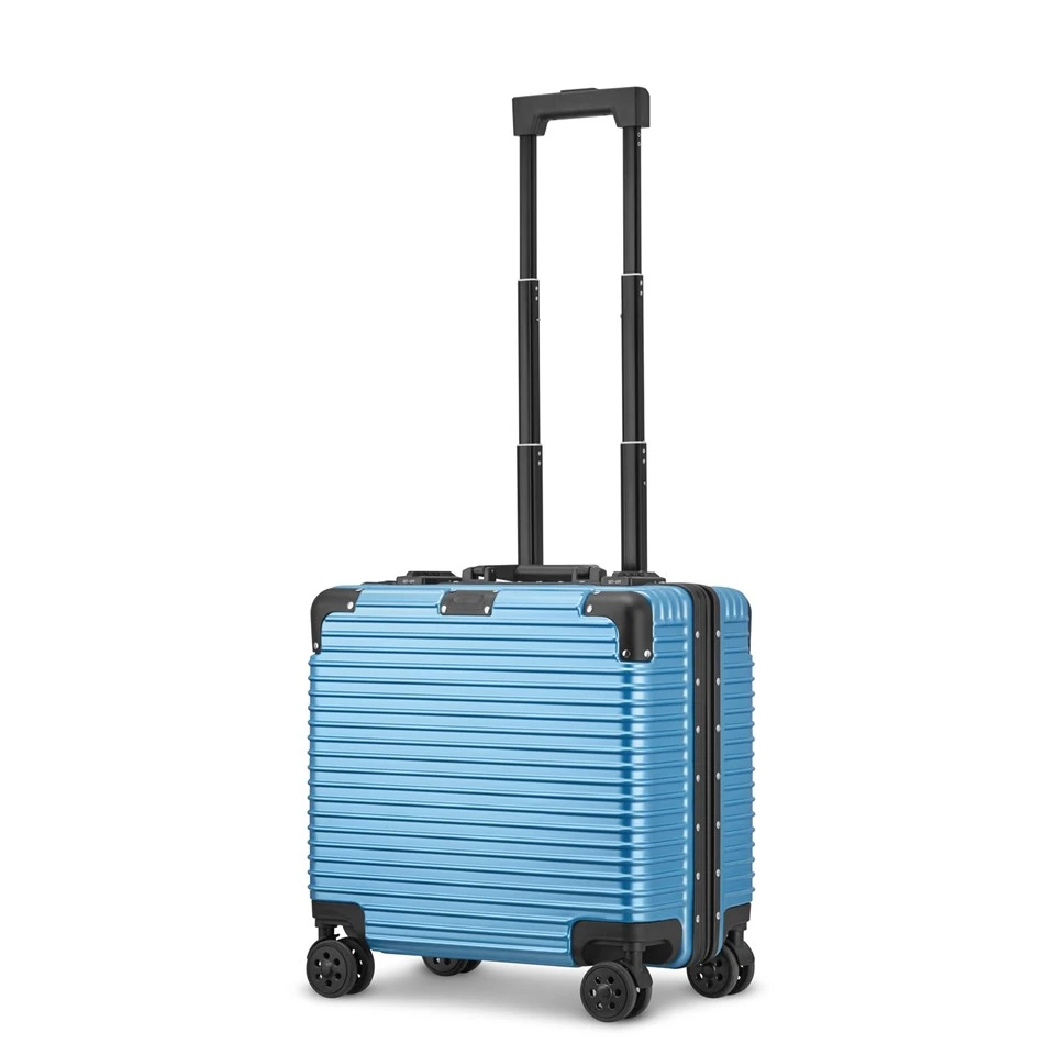 Aluminum Frame Trolley Travel Suitcase